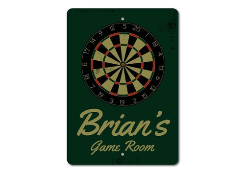 Dart Board Sign