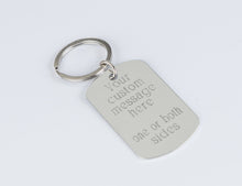 Load image into Gallery viewer, Personalized engraved keychain
