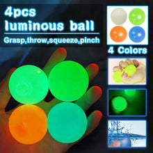 Load image into Gallery viewer, Fidget toys popit fluorescent sticky wall ball
