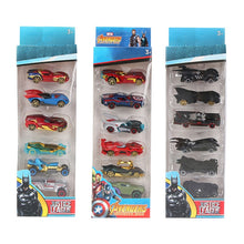 Load image into Gallery viewer, HOT Disney Pixar Cars 6pcs/set Avengers Infinity War Alloy Cars Set
